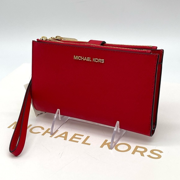 Michael Kors Large Double Zip Wallet Wristlet - Picture 1 of 7